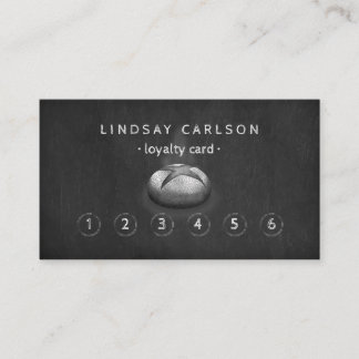 Cartão de fidelidade russo para panificação de cha