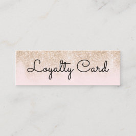 Cartão De Fidelidade Salão de Bela Branca Elegante Moderno