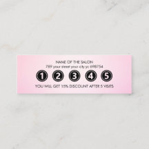 Salão de Beleza Rosa Elegante Moderno