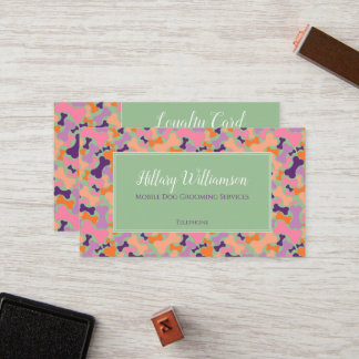 Cartão De Fidelidade Serviço de aliciamento de animais de companhia, ro