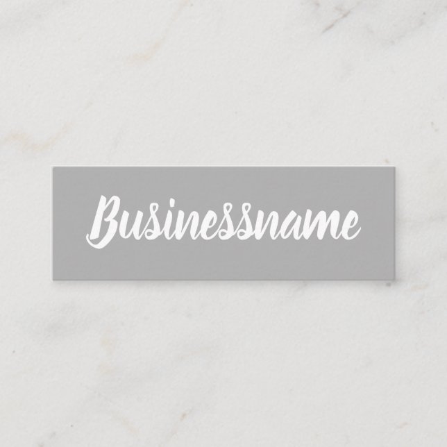 Cartão de fidelidade simples e moderno minimalista (Frente)