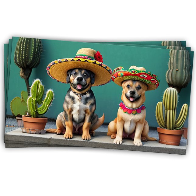 Cartão De Fidelidade sombreros perros (Criador carregado)