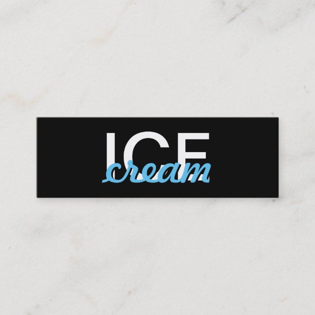 Cartão De Fidelidade sorvete perfurado (Frente)