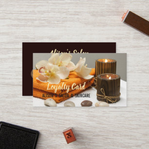 Cartão De Fidelidade Terapia de Massagem Zen AromaTherapia SPA