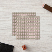 um padrão cor-de-rosa e castanho sobre fundo branc