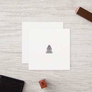 Cartão De Fidelidade uma imagem em preto e branco de um design ornament