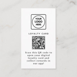 Cartão De Fidelidade Virtual QR | Custom Digital Reward Business Link