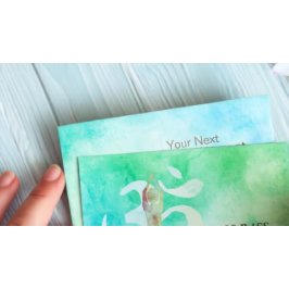 Cartão De Fidelidade YOGA 10 Classe Pass Appoint Meditation Pose Om