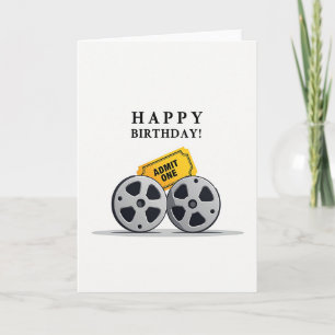 Cartão de Filme de Aniversário
