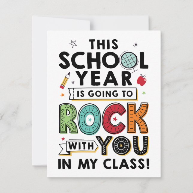 Cartão de Fim de Ano para Ensino à Distância (Frente)