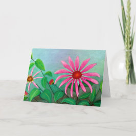 Cartão de Flor de Cone para Todas as Ocasões