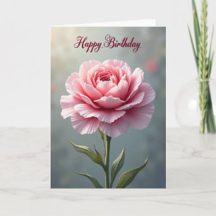 Cartão de Flor de Rosa Elegante