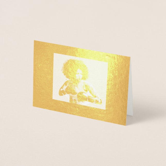 Cartão de Foil para Mulheres Sem Limites (Frente)