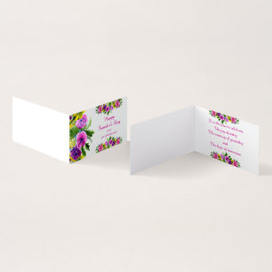 Cartão de Folga do Dia do Fundador Feliz