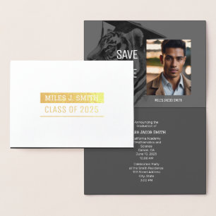 Cartão de Folha de Convite para Apresentação de Gr