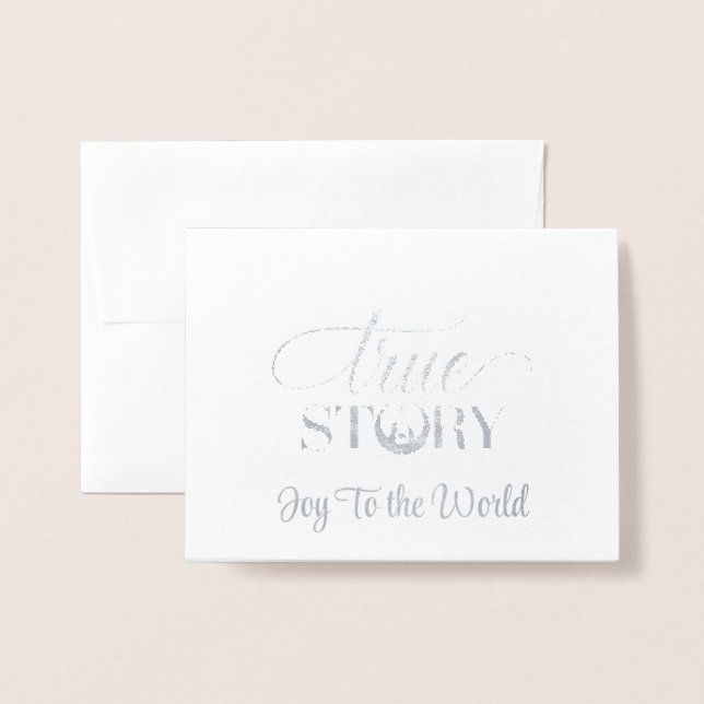 Cartão de folha de Natal (Frente com envelope)