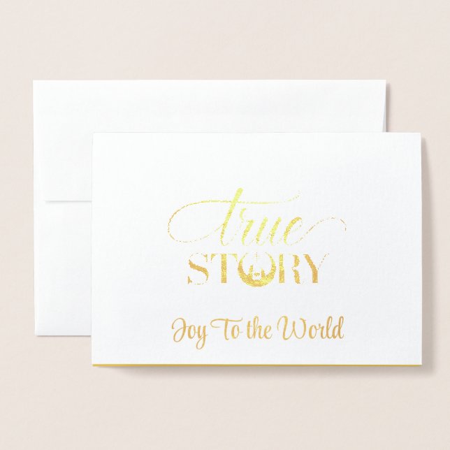 Cartão de folha de Natal (Frente com envelope)