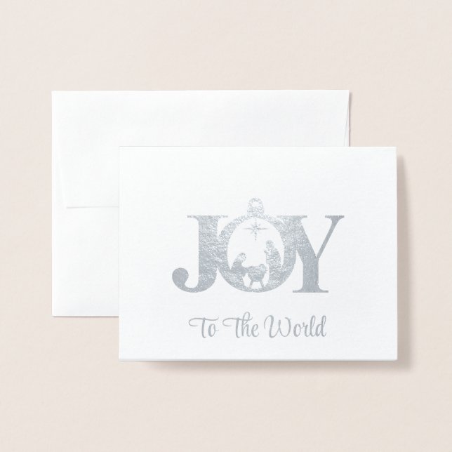 Cartão de folha de Natal (Frente com envelope)