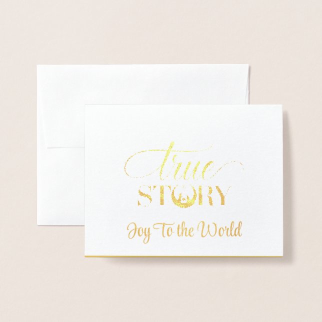 Cartão de folha de Natal (Frente com envelope)