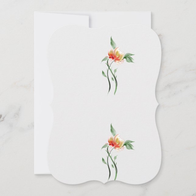 Cartão de Folha Única (Frente)