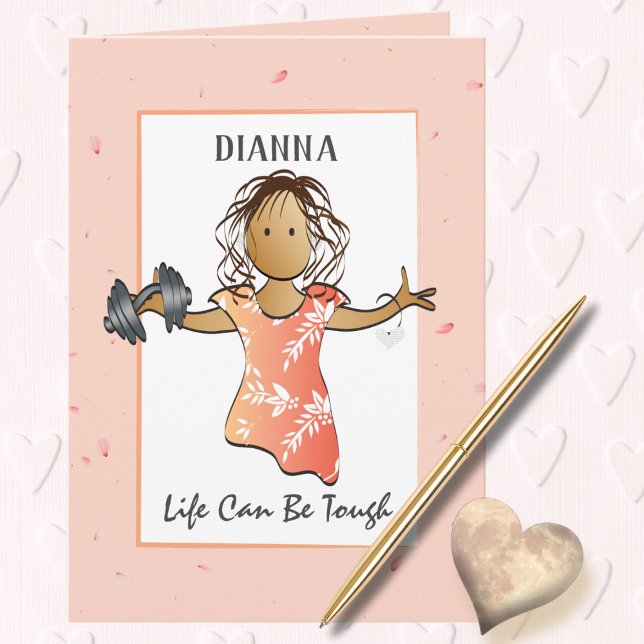 Cartão de Força de Incentivo para Ela (Criador carregado)