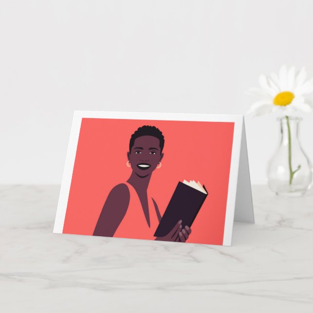 Cartão de formatura cristão para irmã (Planta pequena)