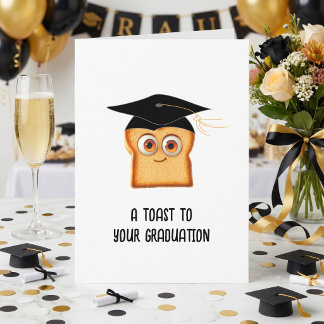 Cartão de Formatura Engraçado para Graduado