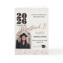 cartão de formatura moderno 2026