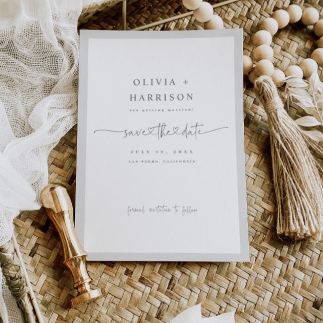 Cartão de Foto de Anúncio de Data de Salvamento de (Criador carregado)