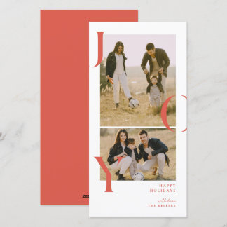 Cartão de foto de férias de colagem de fotos 2 Min