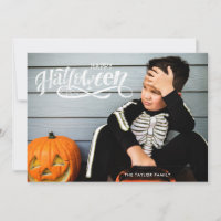 Cartão de Foto de Halloween | Roteiro Espetacular