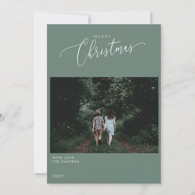 CARTÃO DE FOTO DE NATAL (Frente)