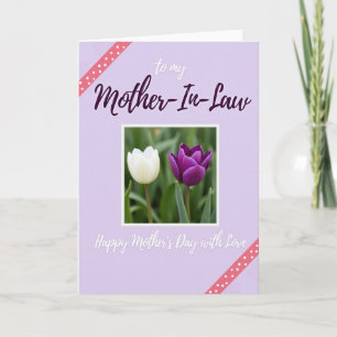 Cartão de Foto do Dia das Mães Encantador