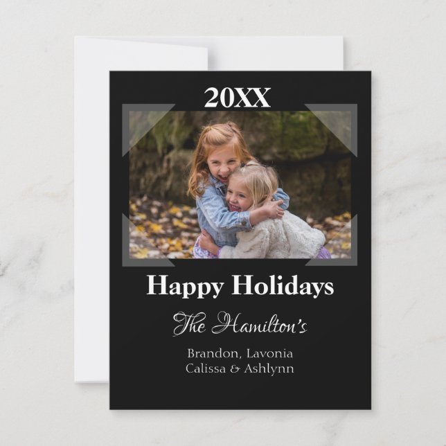 Cartão de Foto em qualquer cor - HAMbyWG (Frente)