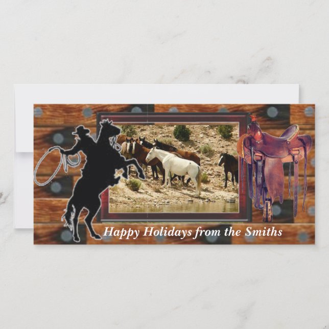 cartão de foto ocidental (Frente)