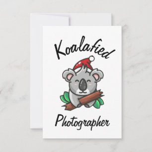 Cartão de Fotógrafo Koalafied