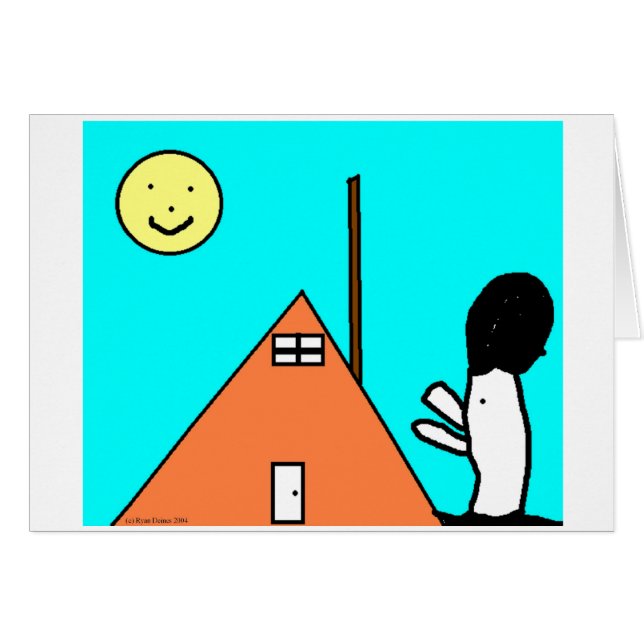 Cartão de frango (Frente Horizontal)