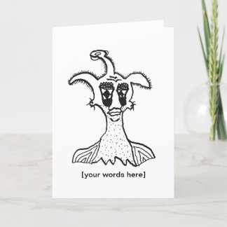 Cartão de Freak Personalizável Humoroso 12-28-22