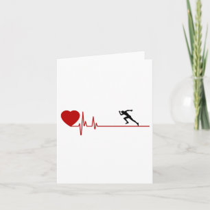 Cartão de Frequência Coração de Trabalho em Execuç