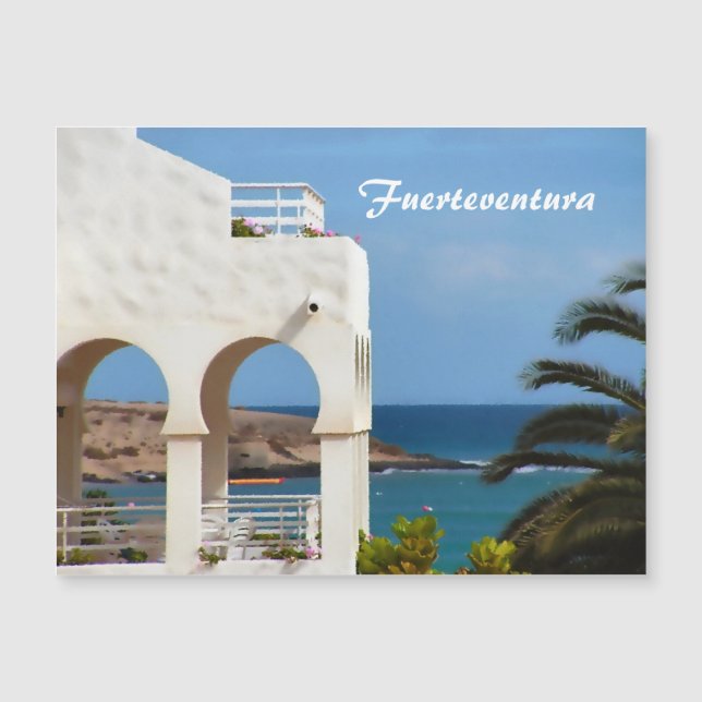 Cartão de Fuerteventura (Frente)