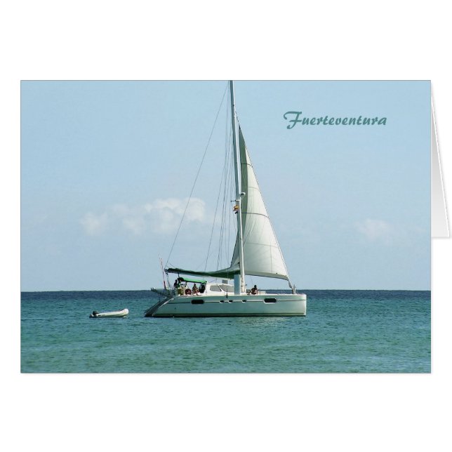 Cartão de Fuerteventura (Frente Horizontal)