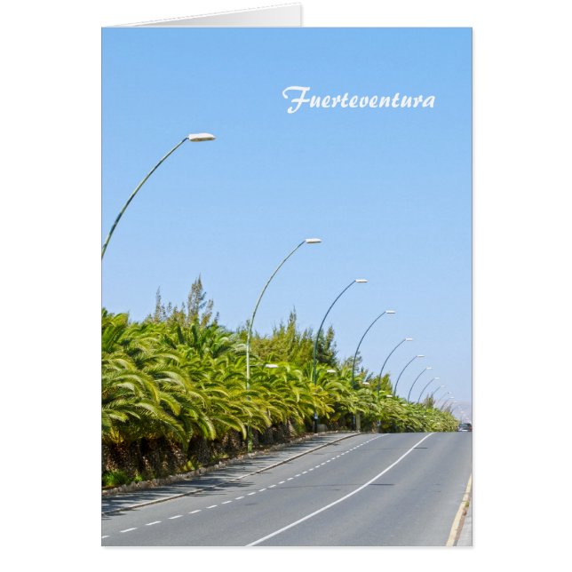 Cartão de Fuerteventura (Frente)
