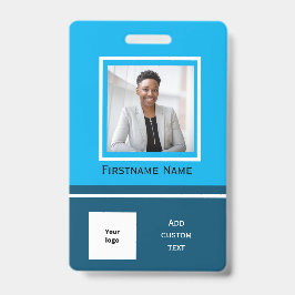 Cartão de funcionário de ID de crachá de funcionár