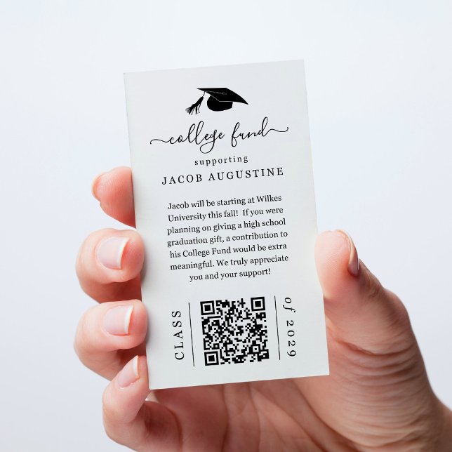 Cartão de fundo da faculdade de graduação com códi (Criador carregado)