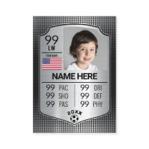 Cartão de Futebol EURO Blindagem Cinza Cartão de F