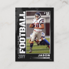 Cartão de Futebol, Jogador de Futebol, Prata