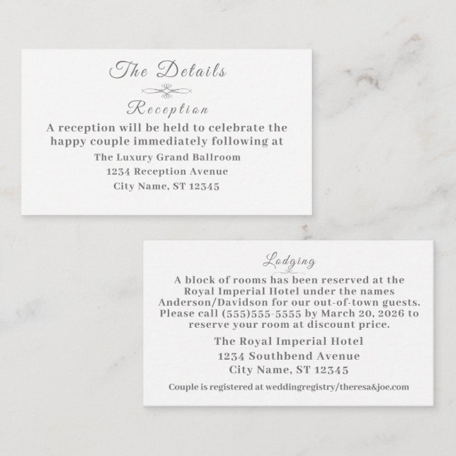 Cartão de gabinete católico (Frente/Verso)