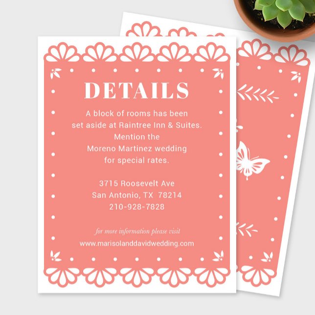 Cartão de gabinete com detalhes do estilo do Papel (Criador carregado)