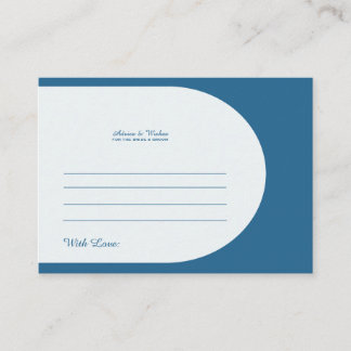 Cartão de Gabinete de Aviso de Casamento de Brida