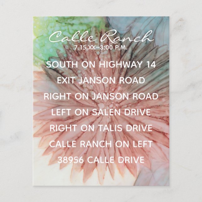 Cartão de gabinete de casamento adorável em rosa e (Frente)